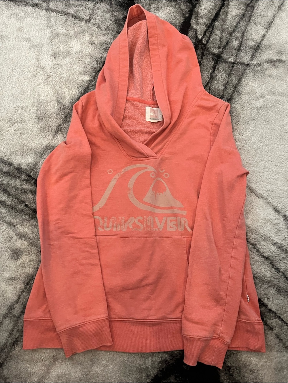 Quiksilver Women's Coral Pullover Hoodie with Front Logo